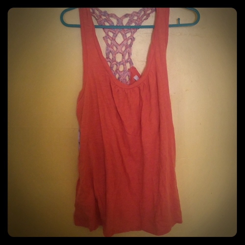 Orange tank